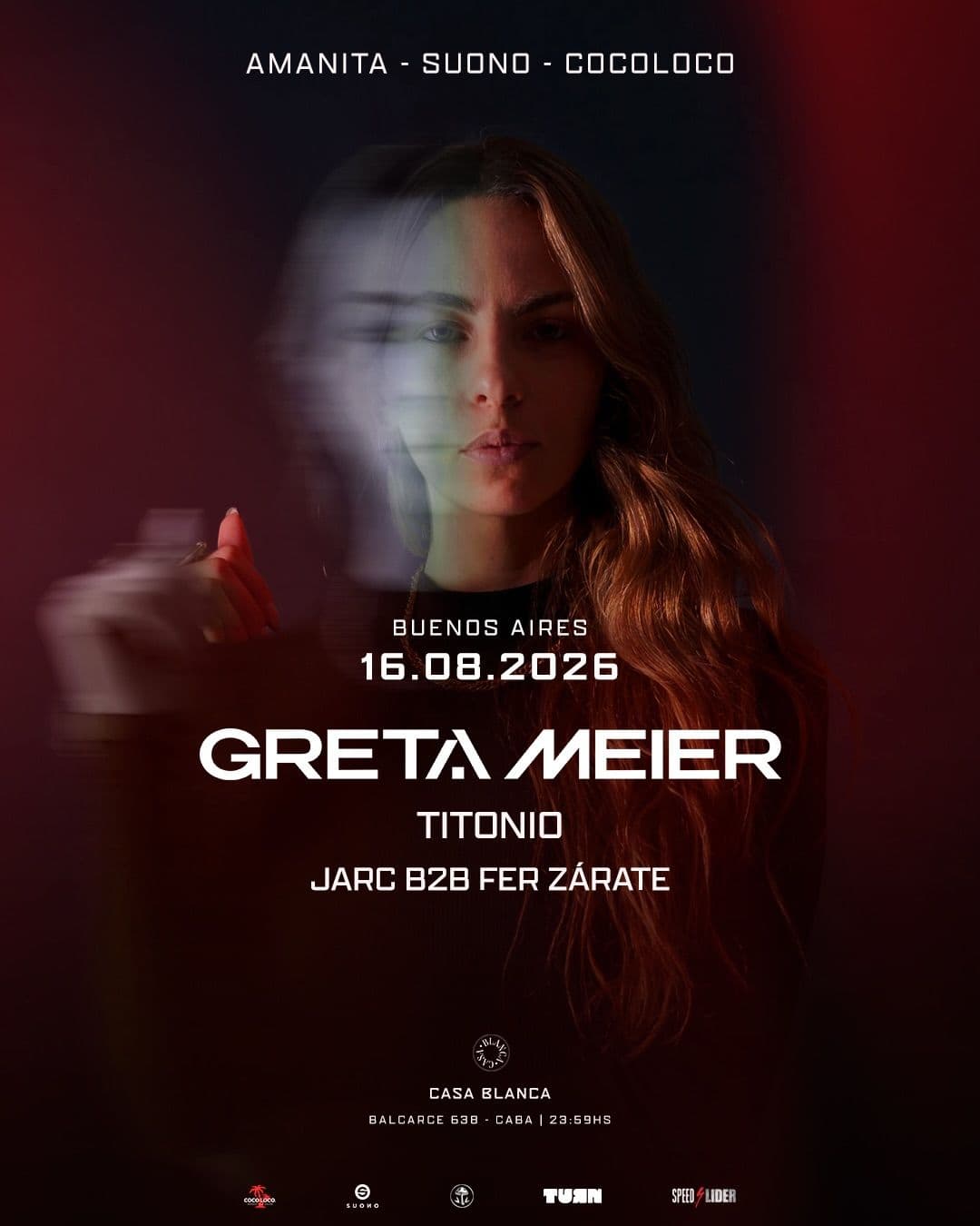 Greta Meier x Suono, Casa Blanca, Microcentro Buenos Aires