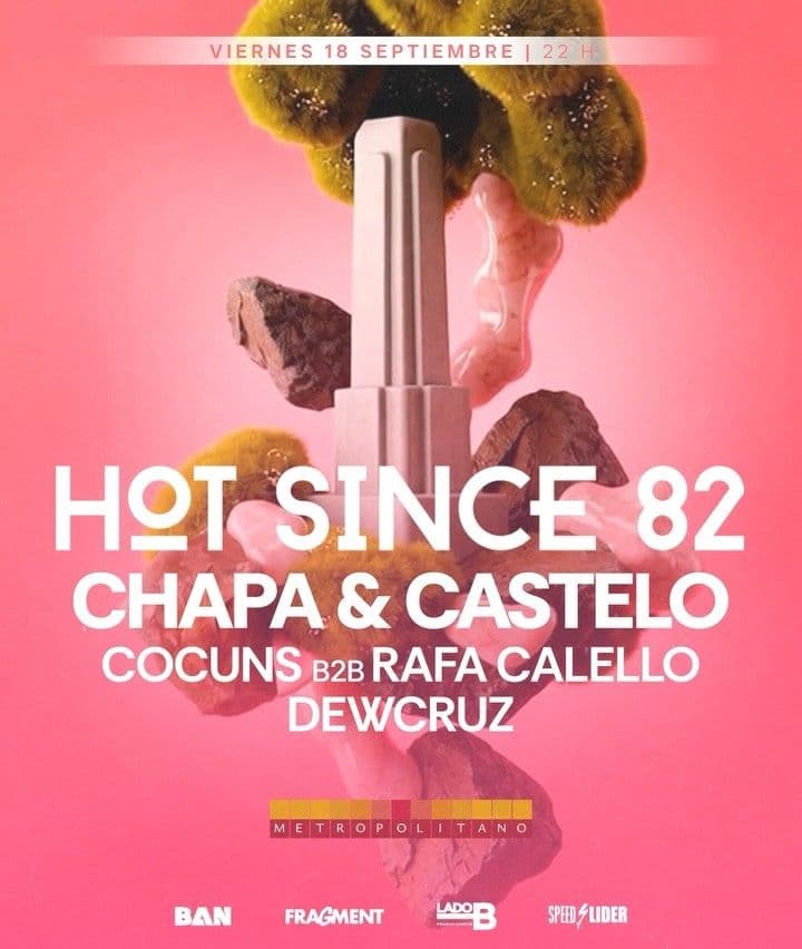 Hot Since 82 + Chapa & Castelo and More Artists – by Fragment, Rosario