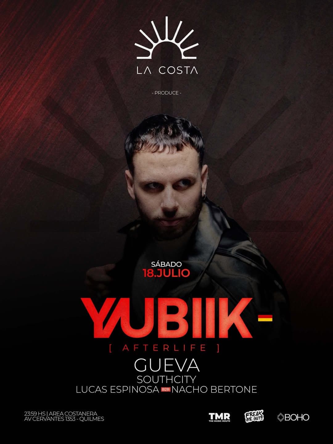 Yubik – Día del Amigo x Freak Me Out & The Music Route, Area Costanera, Quilmes Buenos Aires
