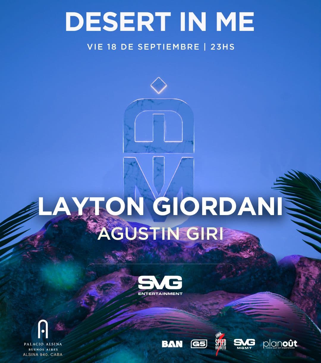 Layton Giordani + Agustin Giri – by Desert In Me, Palacio Alsina