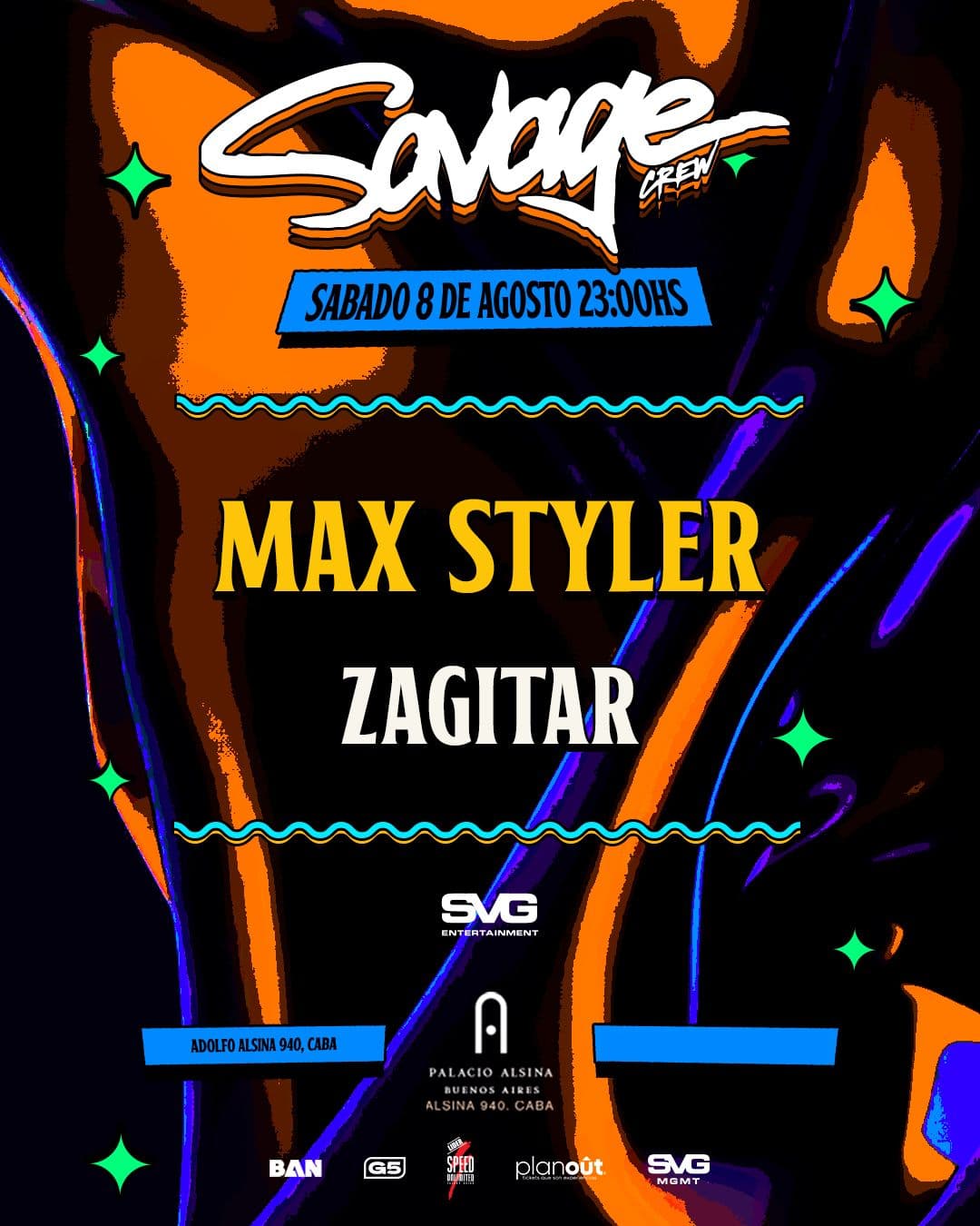 Max Styler + Zagitar – by Savage, Palacio Alsina