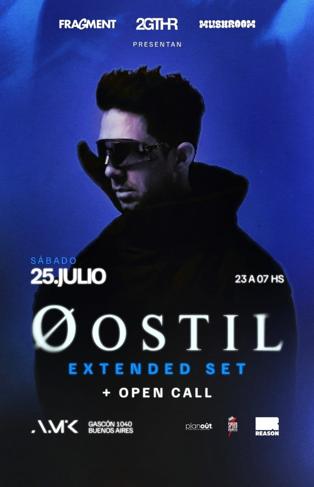 Øostil (Noche 2) x 2gthr & Fragment, Amk Club, Almagro Buenos Aires