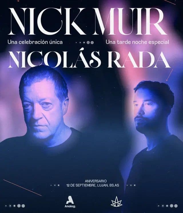 Nick Muir + Nicolas Rada x Festival Fuego de Vida, Carlos Keen Buenos Aires