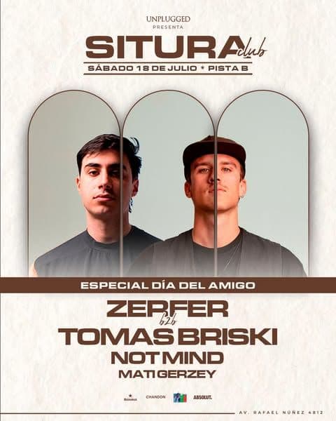 Zerfer b2b Tomas Briski x Situra, UNP Multiespacio, Córdoba