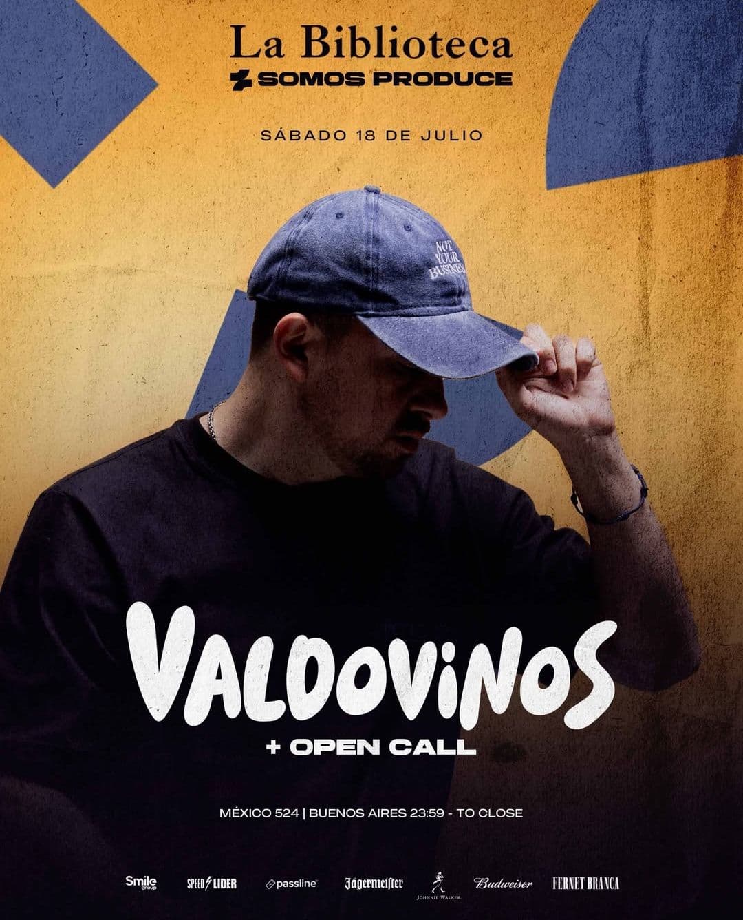 Valdovinos x Somos Produce, La Biblioteca, San Telmo Buenos Aires