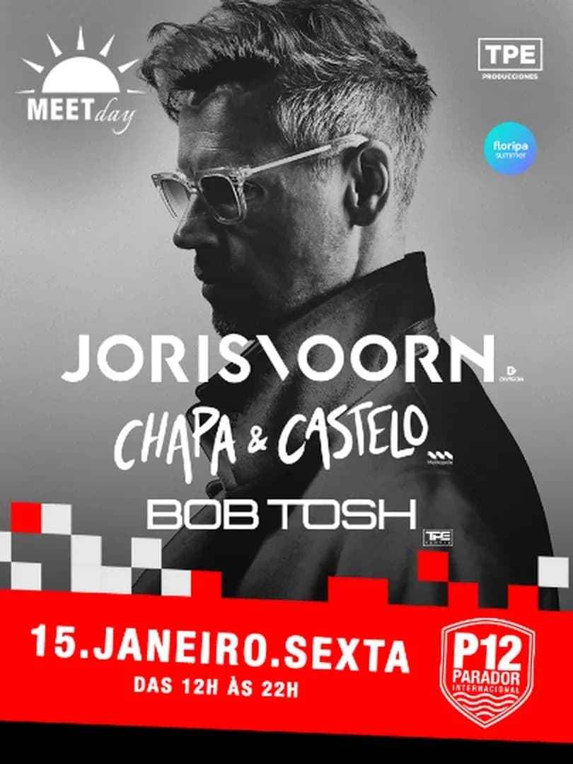 Joris Voorn + Chapa & Castelo x TPE, P12 Jurerê Internacional, Florianopolis