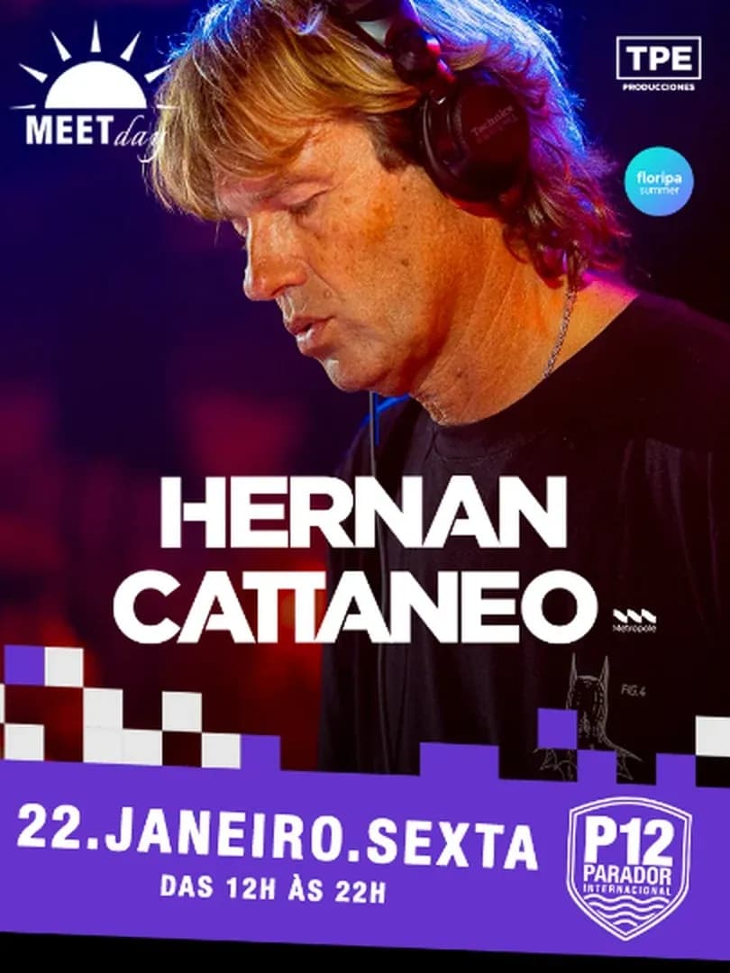 Hernan Cattaneo x TPE, P12 Jurerê Internacional, Florianopolis