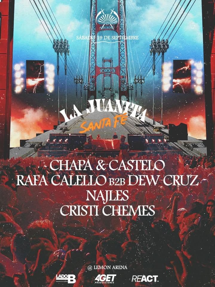 Chapa & Castelo, La Juanita, Lemon Arena, Santa Fe