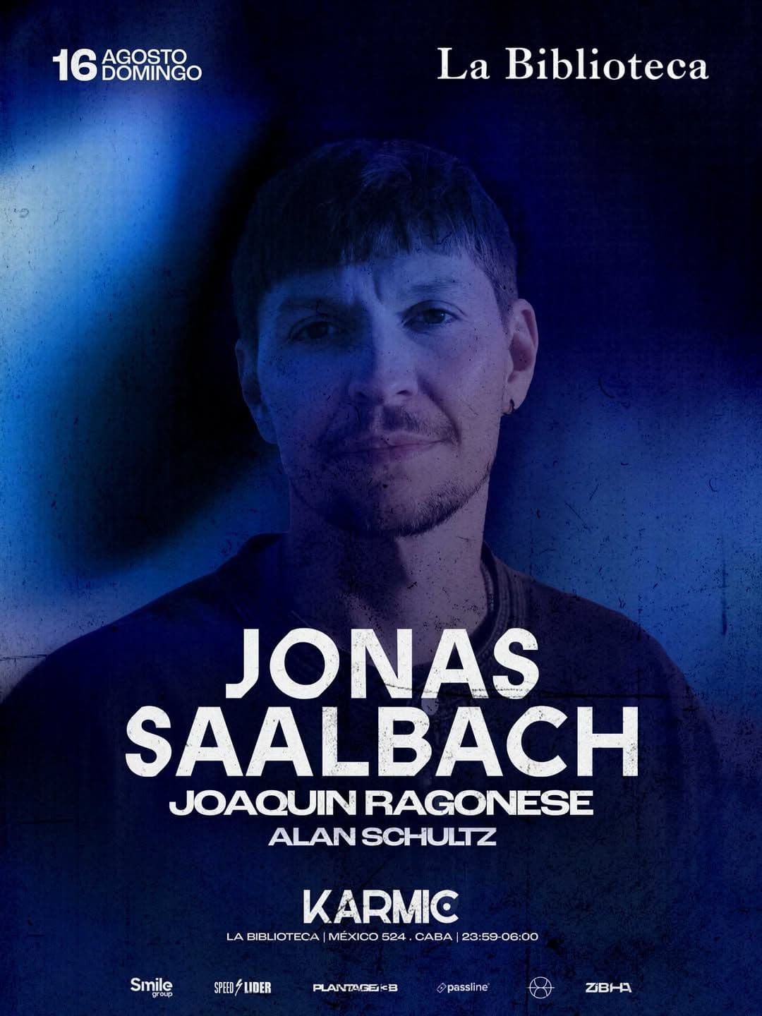 Jonas Saalbach x Karmic – La Biblioteca, San Telmo Buenos Aires
