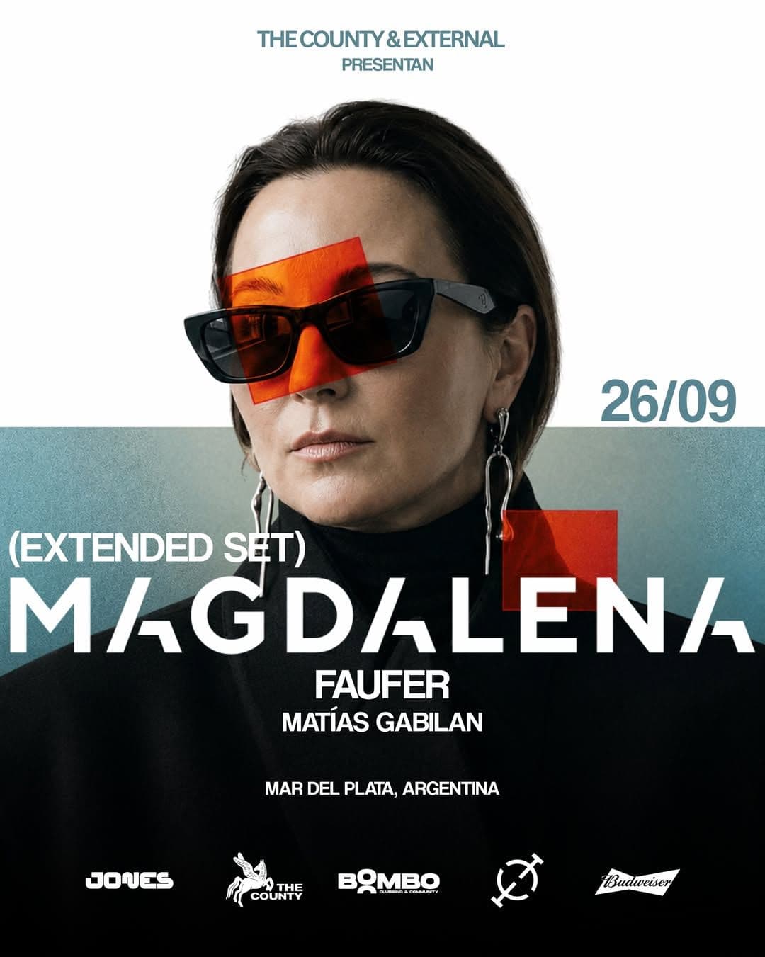 Magdalena, External, Mr Jones, Mar del Plata