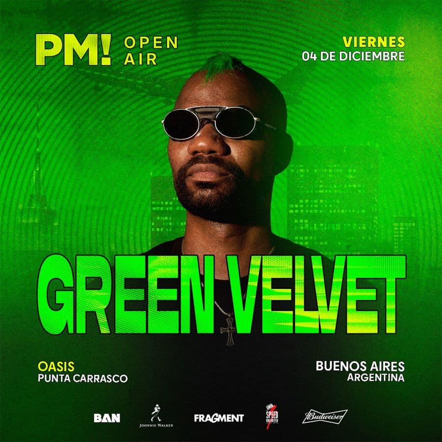 Green Velvet 04 diciembre 2026 - PM Open Air, Oasis