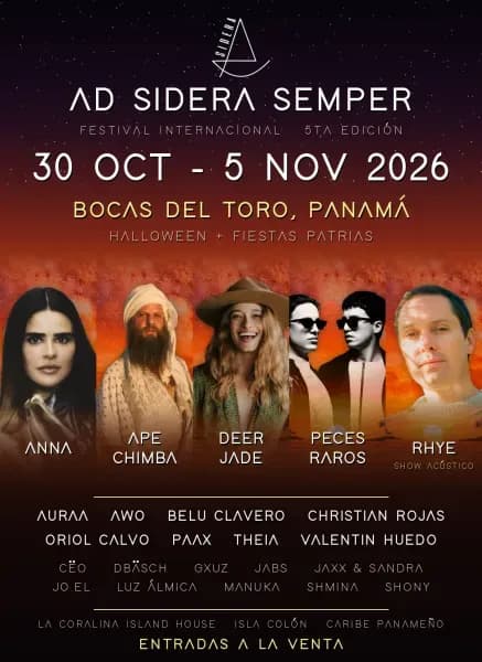 Anna, Rhye, Paax, Huedo - AdSidera Festival, Panamá
