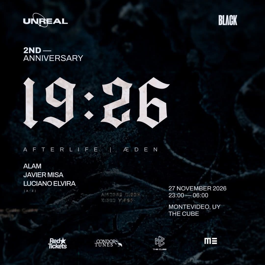 19:26 Afterlife - UNREAL 2nd Anniversary 27.11.2026