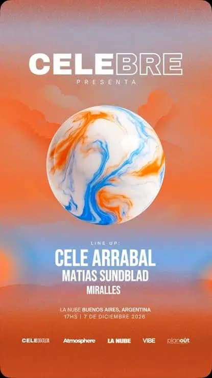 Cele Arrabal y Matias Sundblad - Celebre, La Nube
