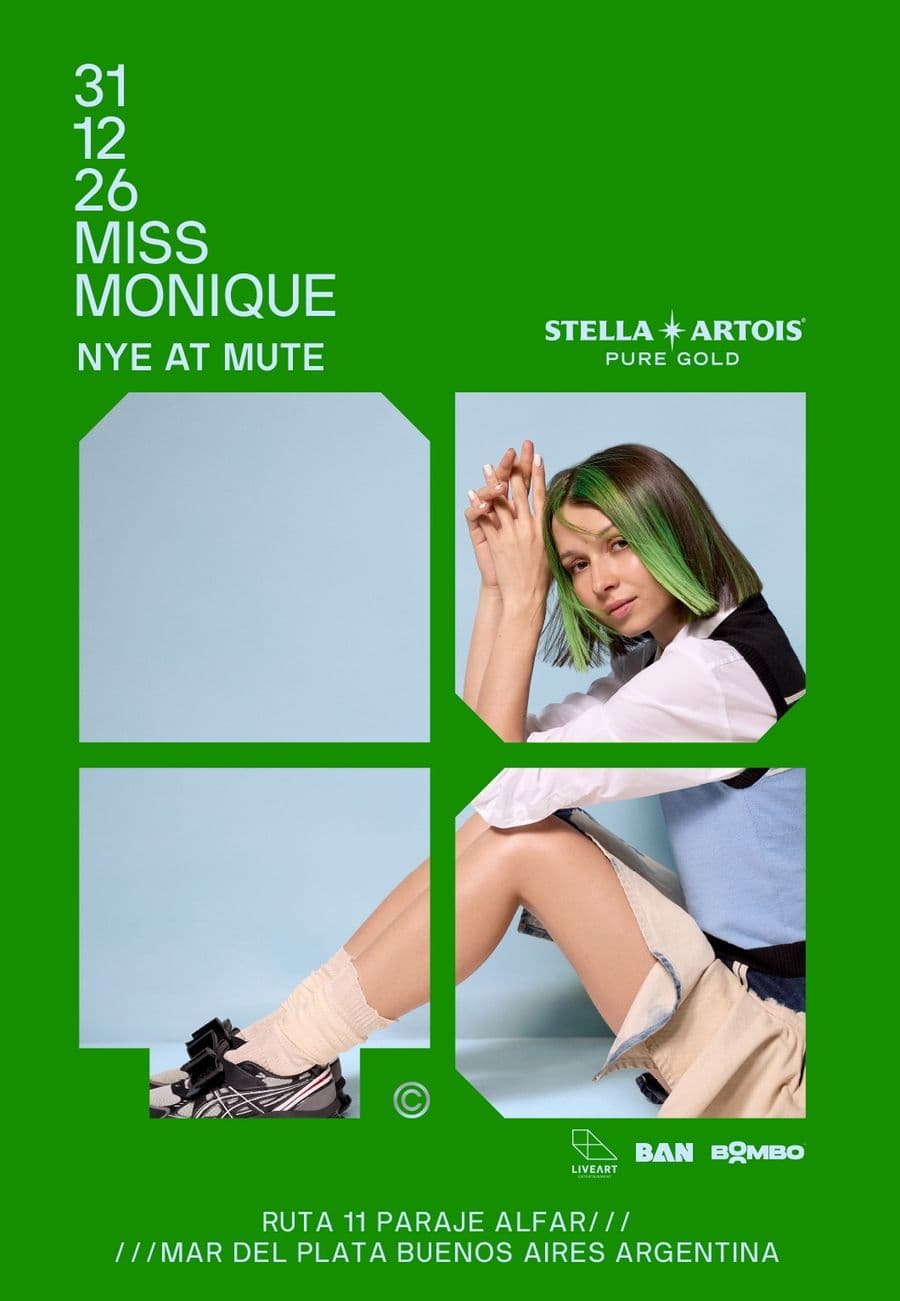 Miss Monique 01 enero NYE 2027 - Mute, Mar del Plata