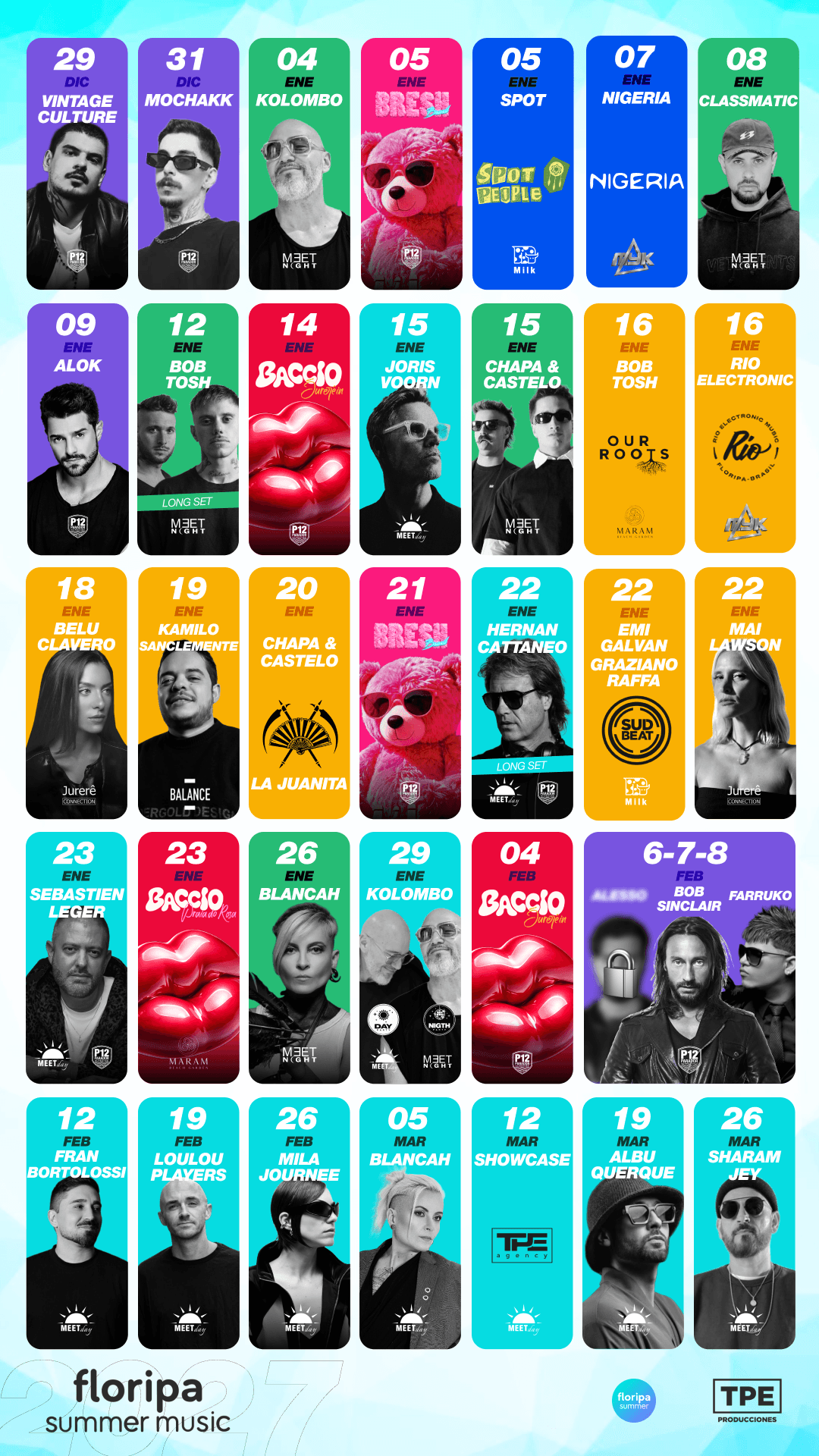 Sudbeat Showcase 22 enero 2027 - Milk, Meet Night