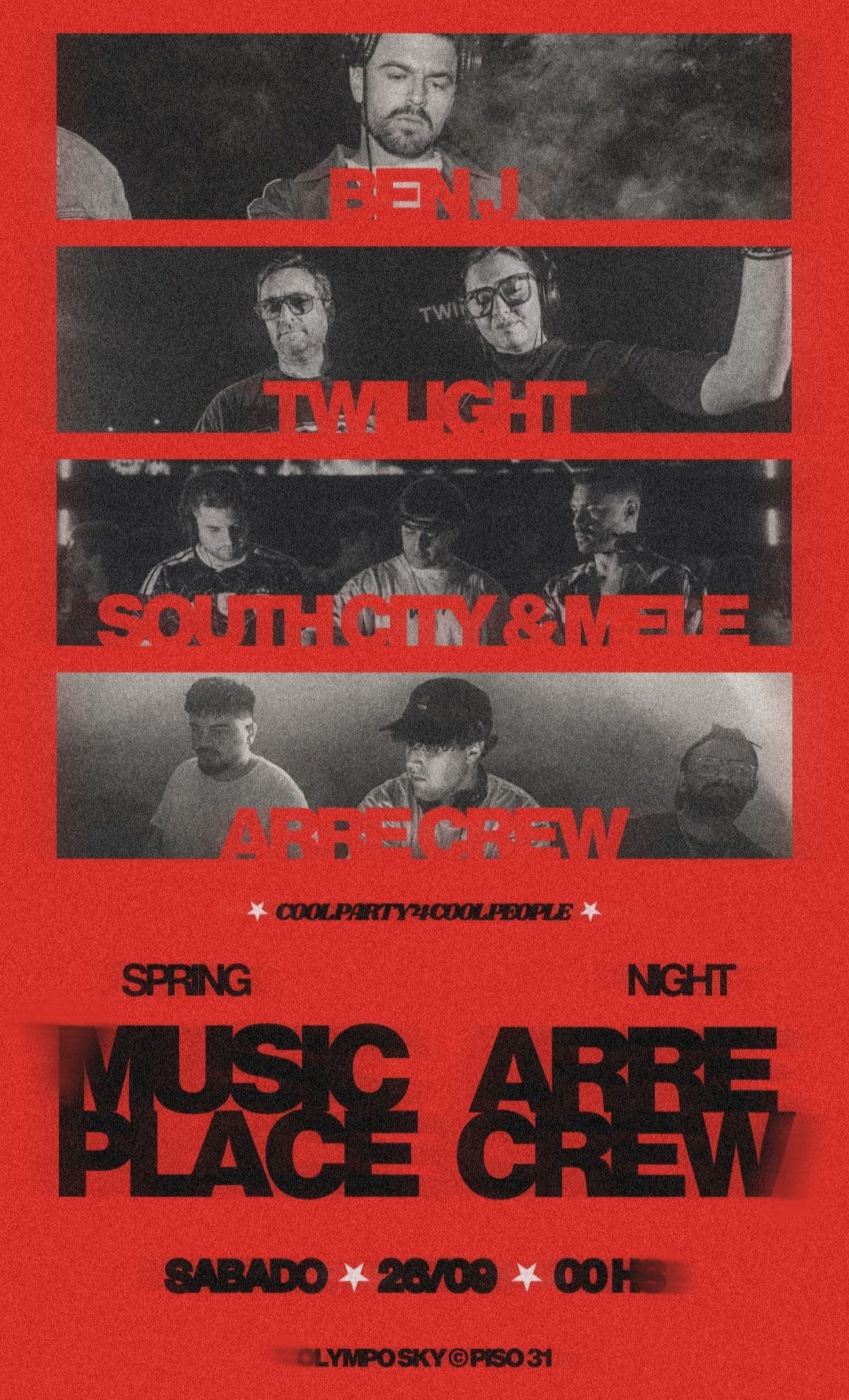 Arre Crew - Olympo Sky Bar, Microcentro | ALLMusicParties