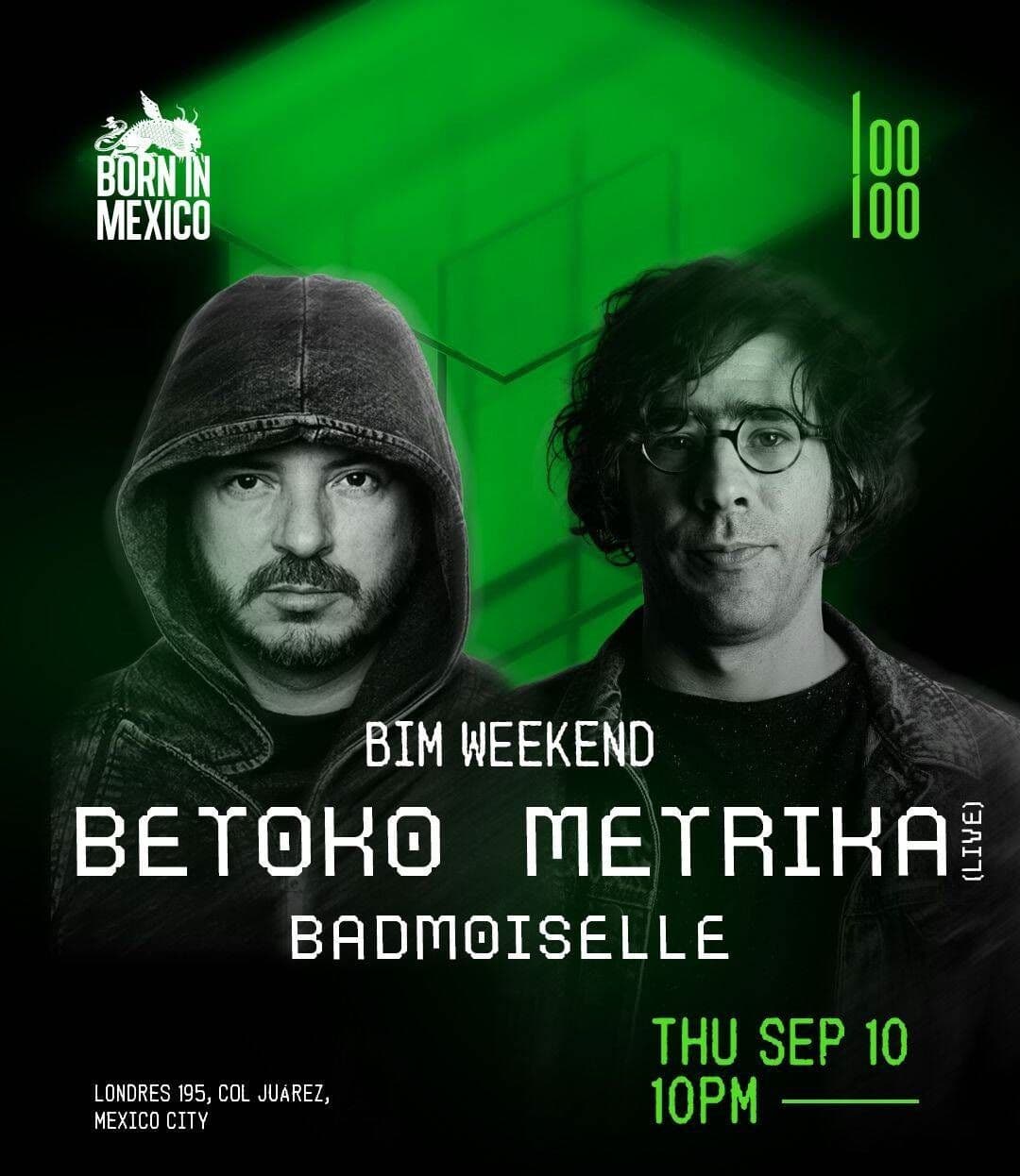 Betoko, Metrika - Looloo, CDMX | ALLMusicParties