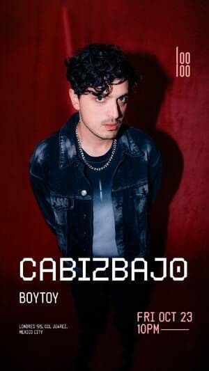 Cabizbajo - 23 Octubre, Looloo Studio CDMX