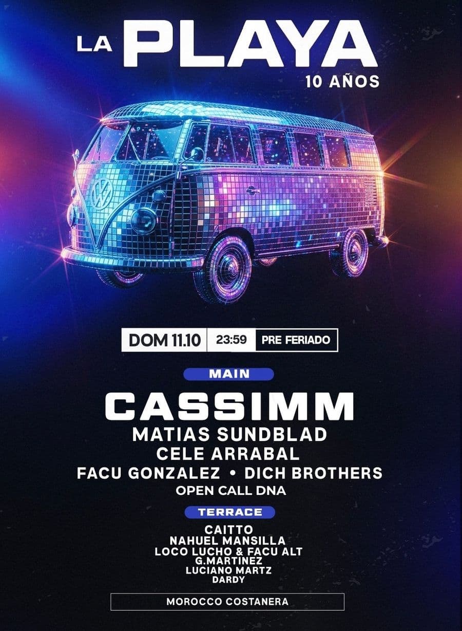 Cassimm, Matias Sundblad - La Playa | ALLMusicParties