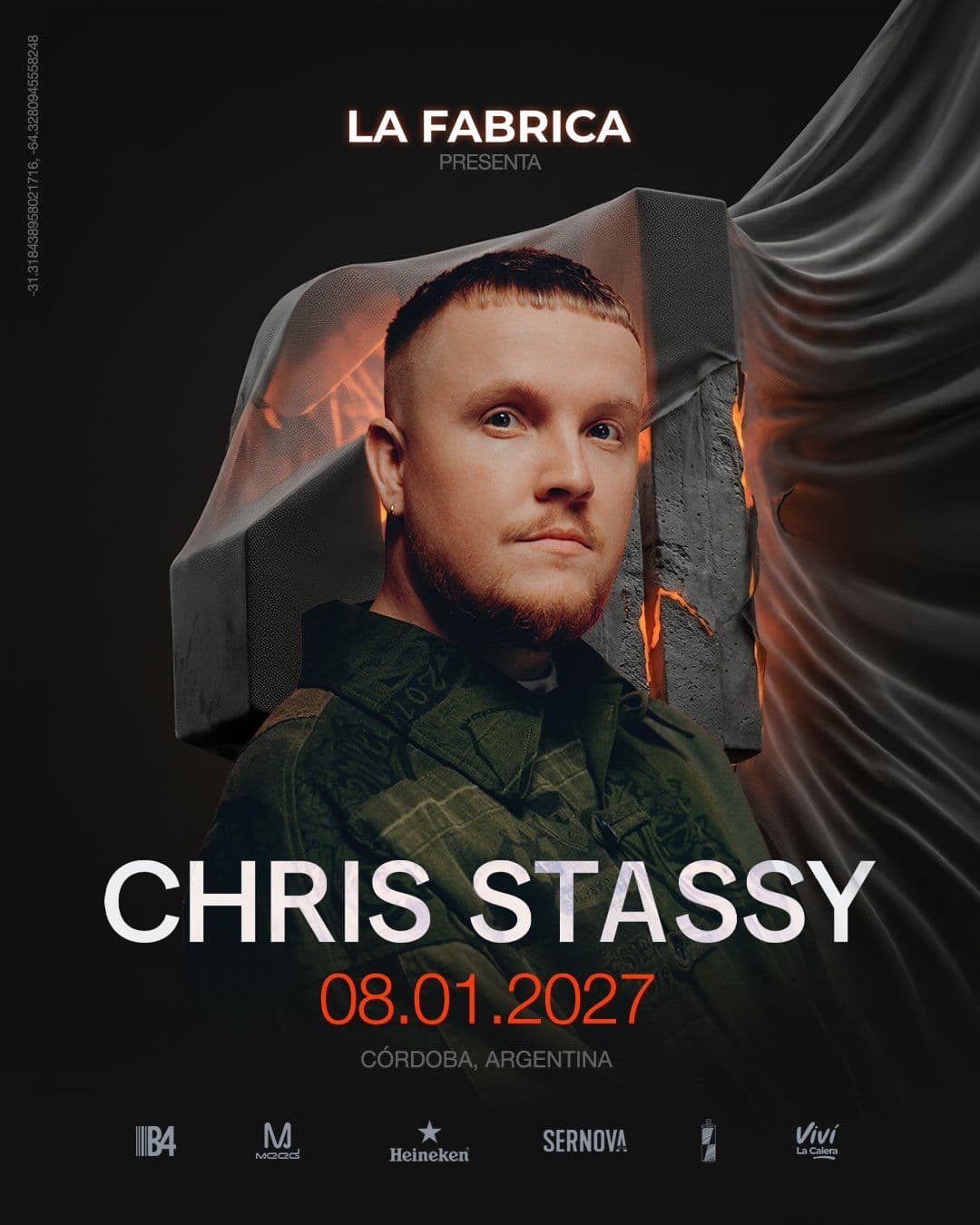 Chris Stassy - La Fábrica, Córdoba | ALLMusicParties