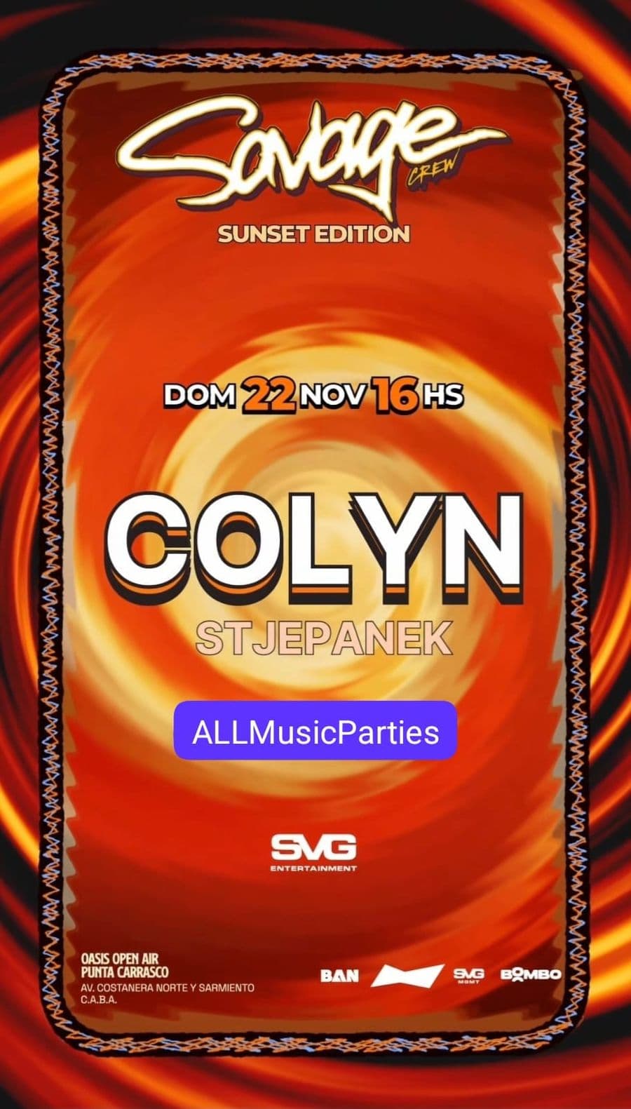 Colyn y Stjepanek - Savage, Oasis