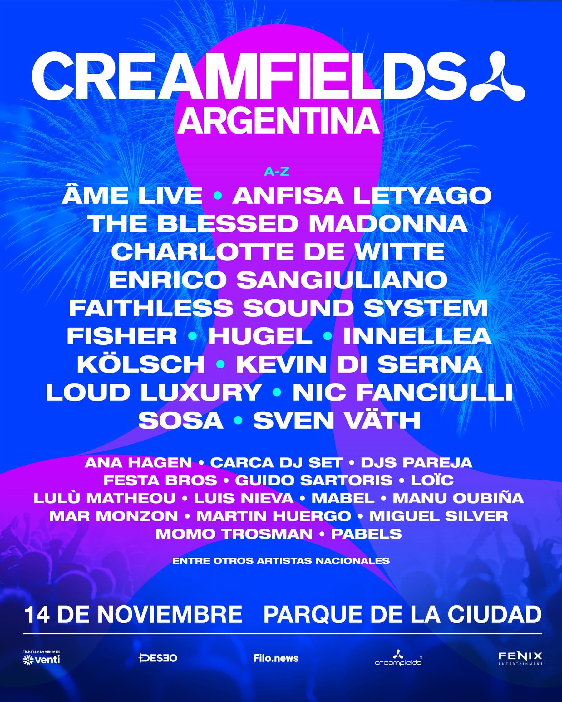Hugel, Fisher, Sven Väth - Creamfields | ALLMusicParties