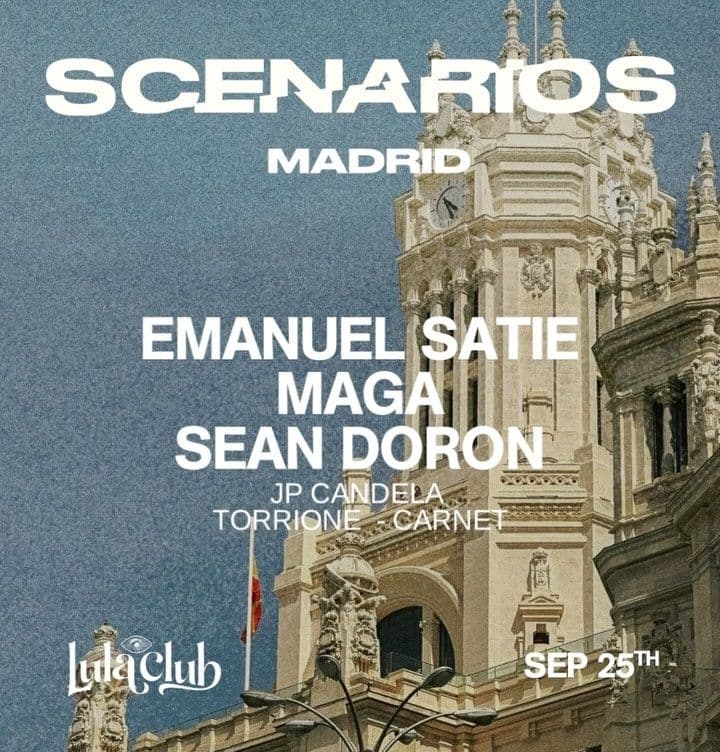Emanuel Satie B3B Maga B3B Sean Doron - Lula Club, Madrid