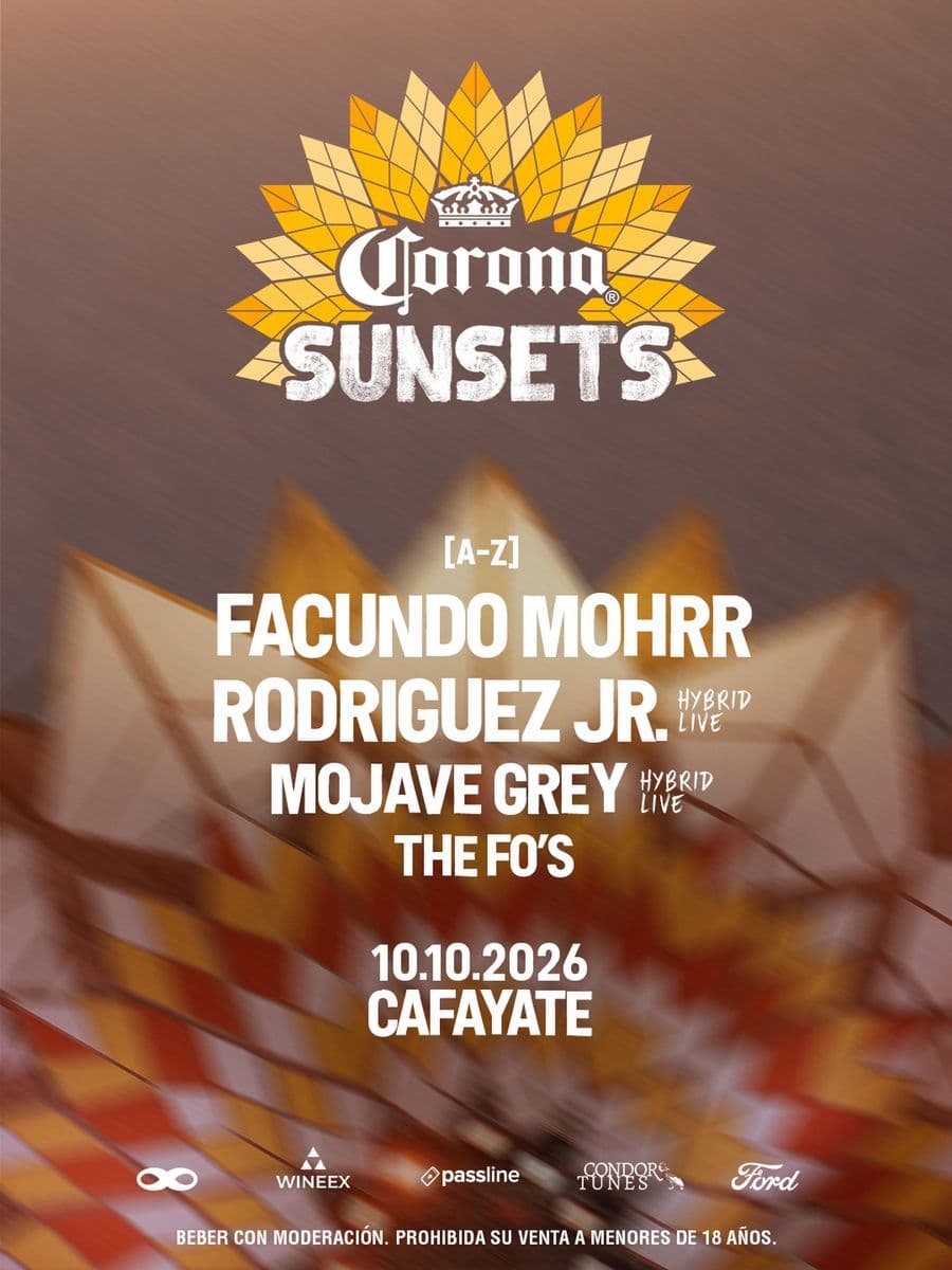 Facundo Mohrr - Corona Sunsets, Cafayate | ALLMusicParties