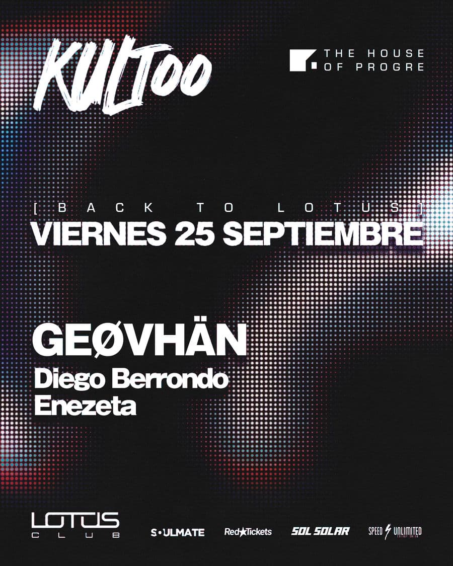 Geovhan - Kultoo, Lotus Club Montevideo | ALLMusicParties