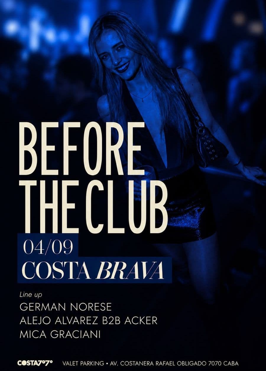 German Norese - Before the Club, Costa 7070 Costanera
