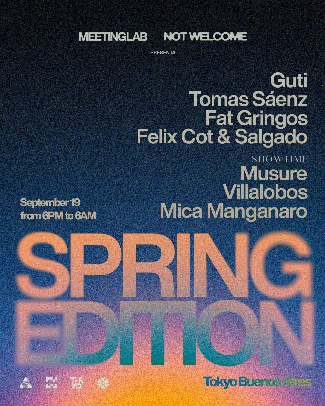 Guti - Spring Edition, Tokyo Club | ALLMusicParties