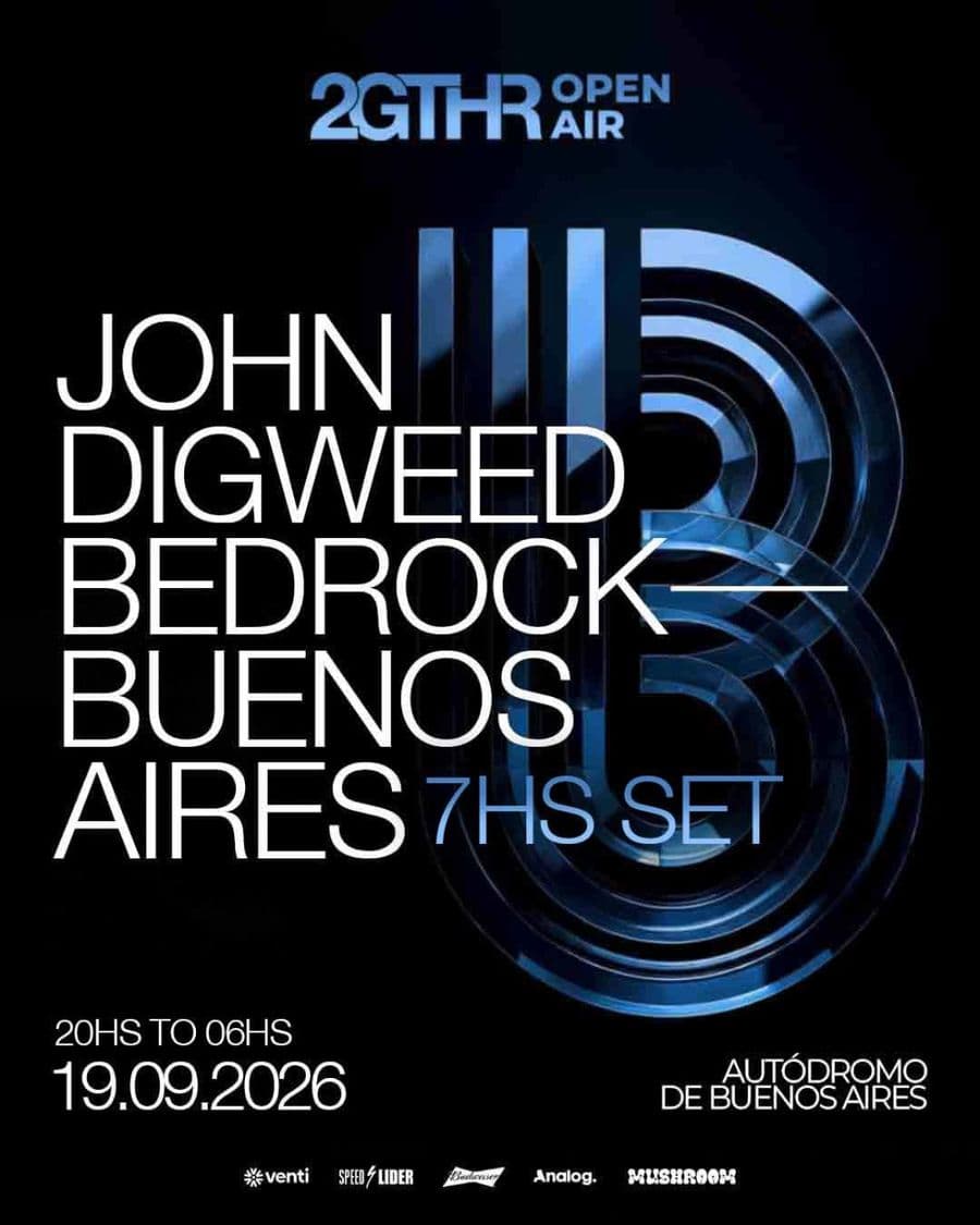 John Digweed - 2gthr, Autódromo Gálvez | ALLMusicParties
