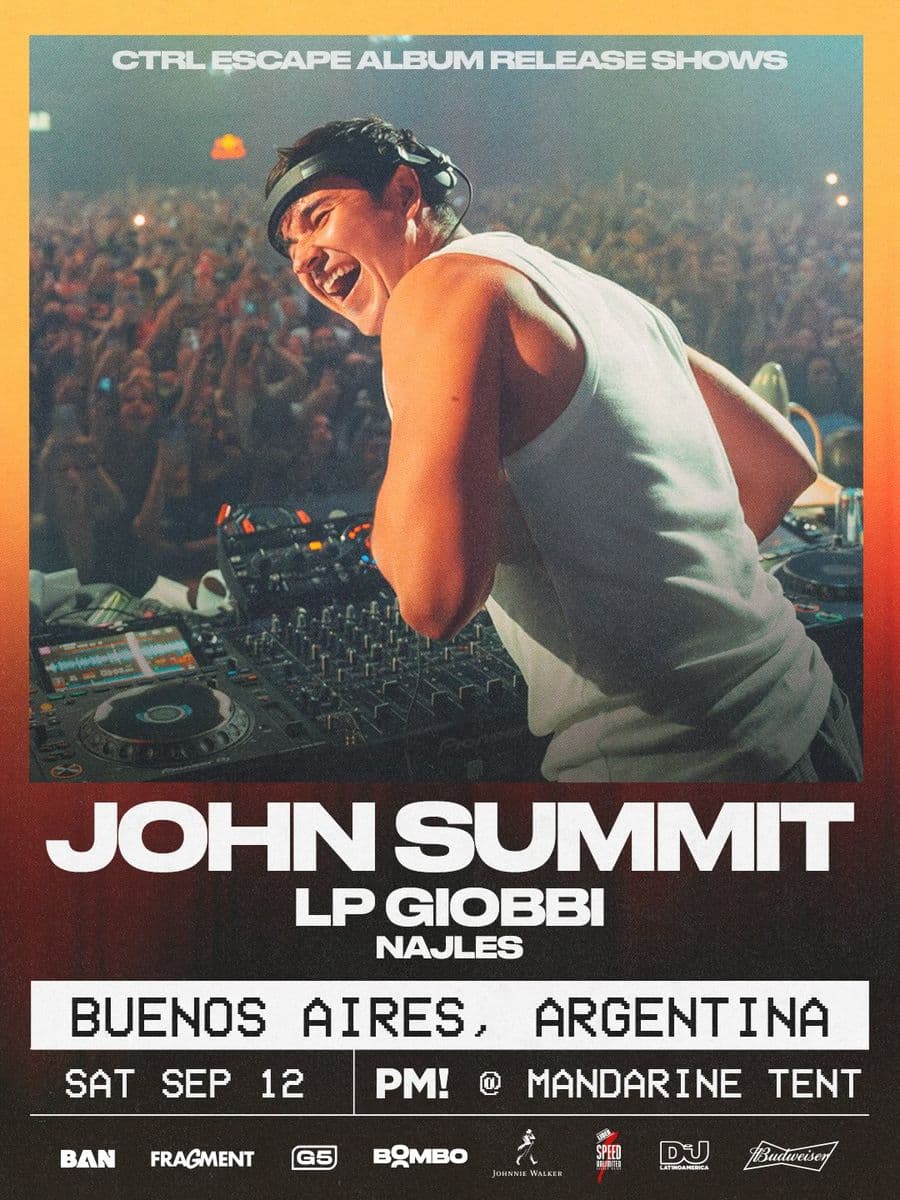 John Summit - PM Open Air, Mandarine Tent | ALLMusicParties