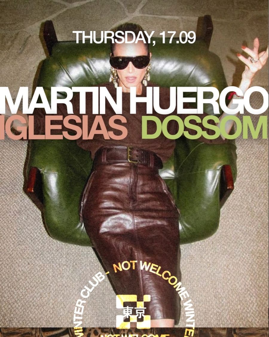 Martín Huergo - Not Welcome, Tokyo Club | ALLMusicParties