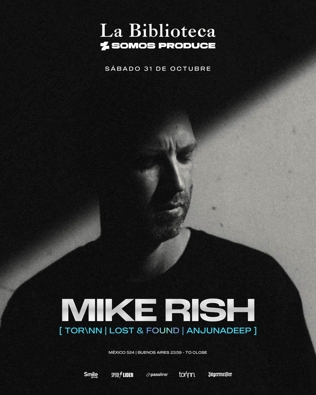 Mike Rish - Somos Produce, La Biblioteca | ALLMusicParties