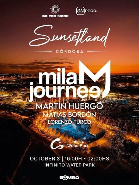 Mila Journée - Sunsetland Cordoba | ALLMusicParties