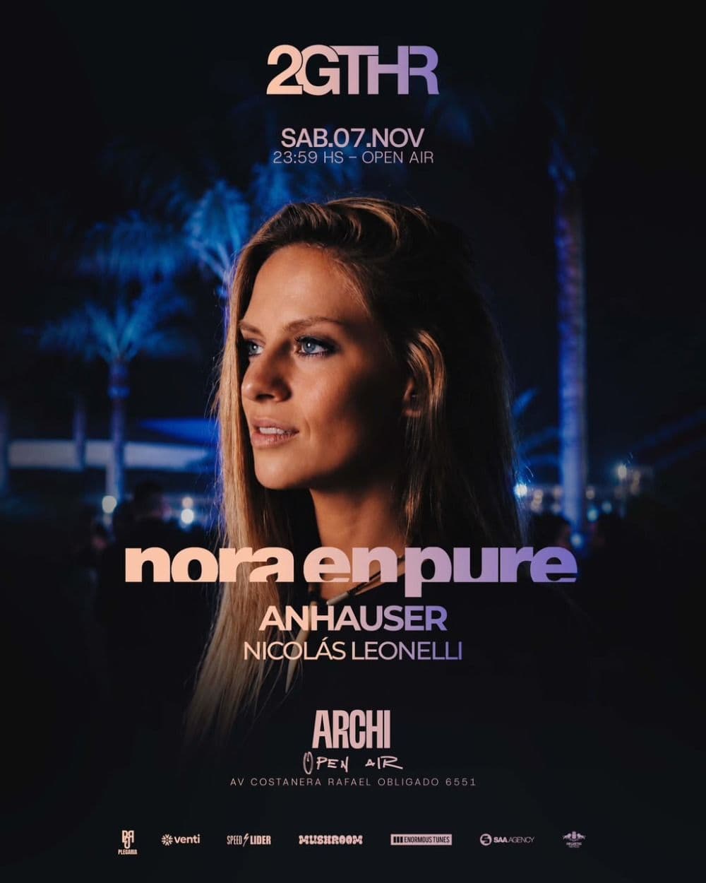 Nora en Pure - 2gthr, Archi Club Open Air | ALLMusicParties