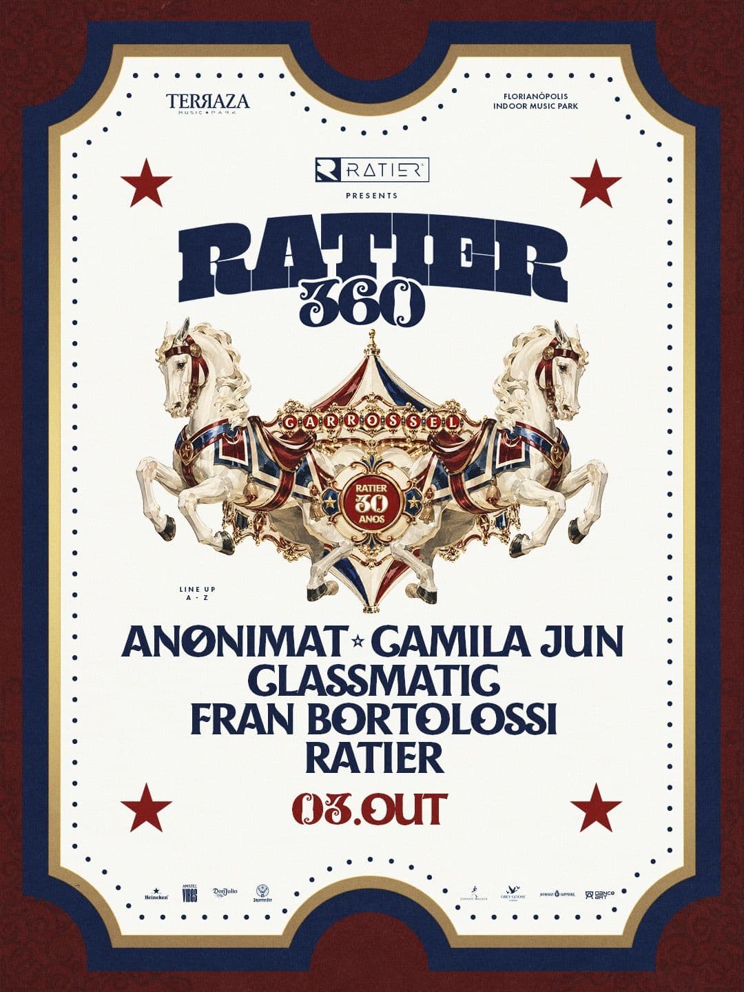 Ratier, Fran Bortolossi - Terraza Park | ALLMusicParties