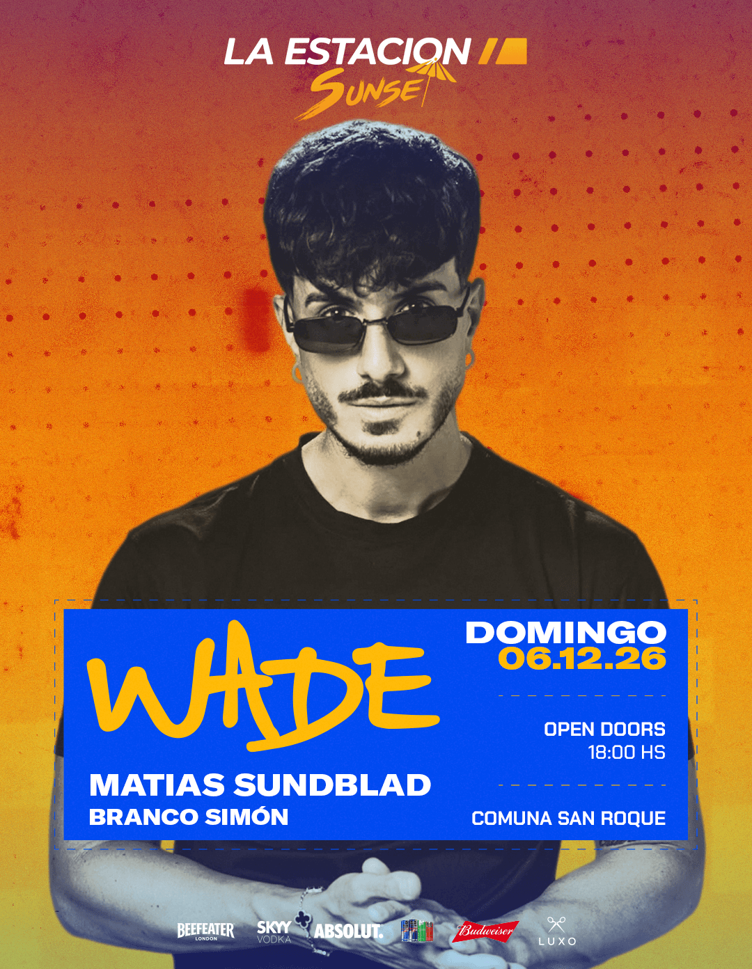 Wade - La Estación Sunset, Córdoba
