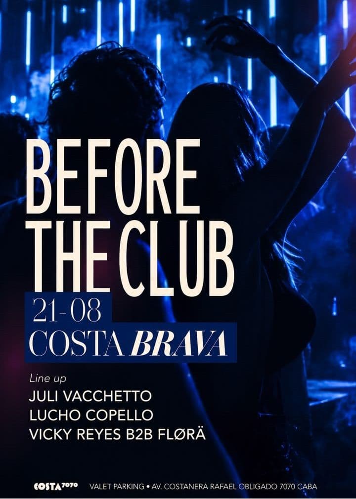 Juli Vacchetto x Costa Brava, Costa 7070, Costanera Buenos Aires
