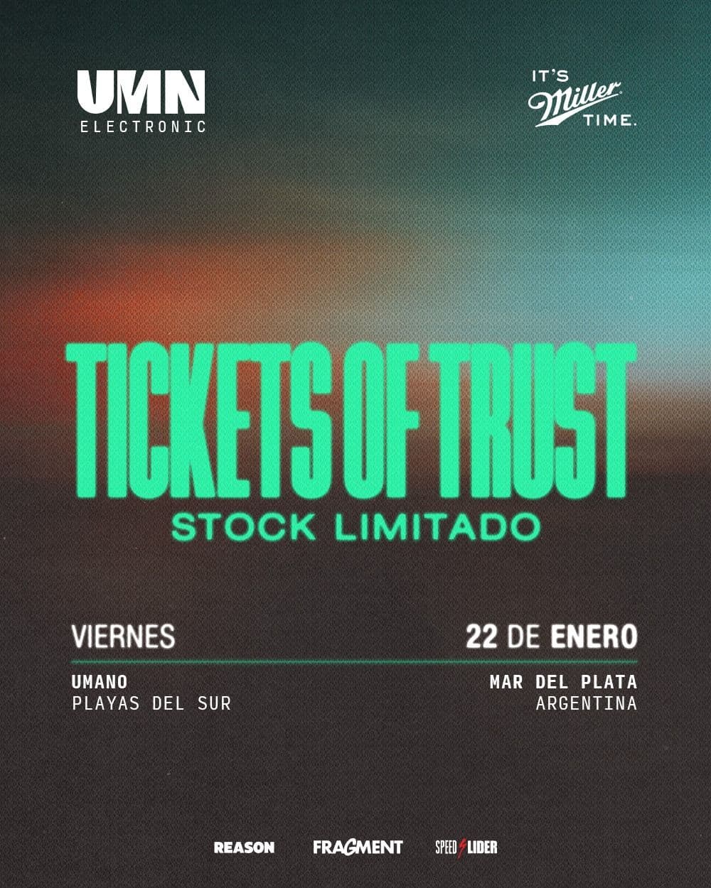 22 enero 2027 - UMN, Mar del Plata