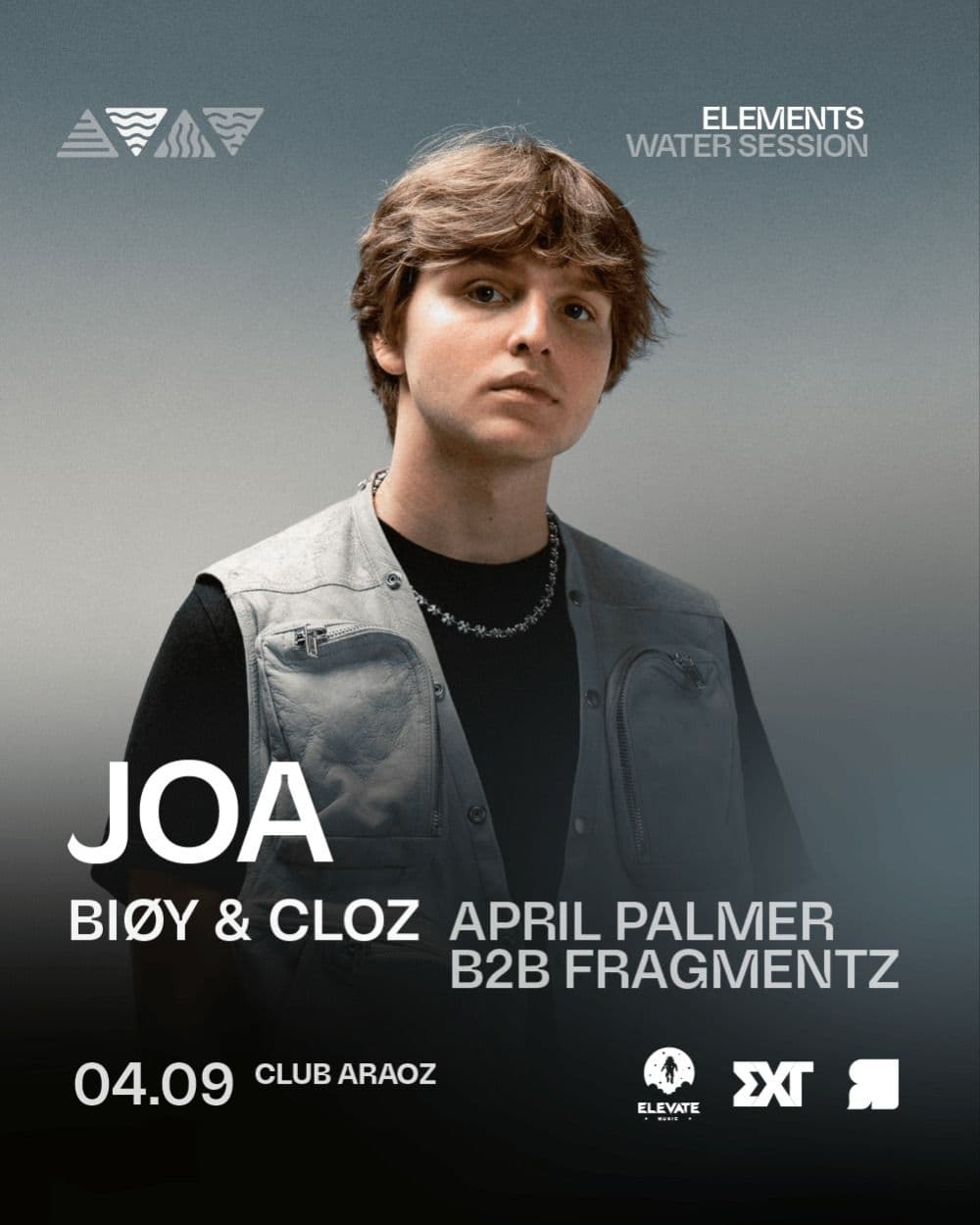 Joa, Elements, Club Araoz, Palermo Buenos Aires