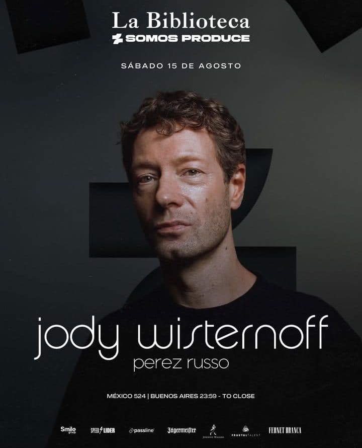 Jody Wisternoff + Perez Russo x Somos Produce – La Biblioteca, San Telmo Buenos Aires