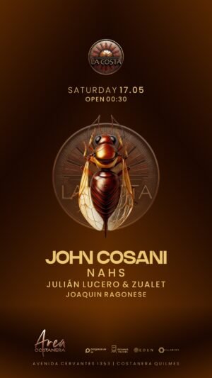 JOHN COSANI & MORE ARTISTS - by LA COSTA, AREA COSTANERA 🇦🇷