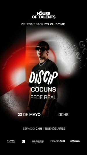 DISCIP & MORE ARTISTS - by HOUSE OF TALENTS, ESPACIO CHN 🇦🇷