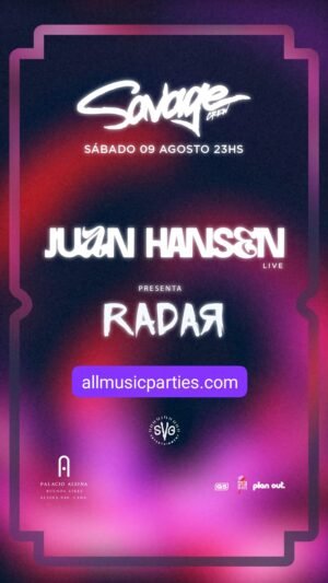 JUAN HANSEN [RADAR] - by SAVAGE, PALACIO ALSINA 🇦🇷