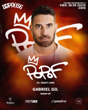 POPOF + GABRIEL GIL [TECHNO SESSION] - by HYPNOSE, MONTEVIDEO 🇺🇾