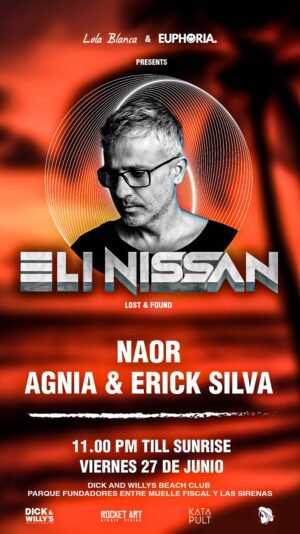 ELI NISSAN & MORE ARTISTS - by LOLA BLANCA & EUPHORIA, PLAYA DEL CARMEN 🇲🇽