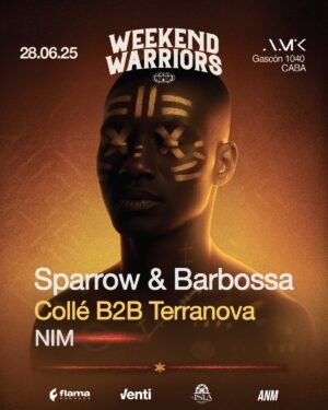 SPARROW & BARBOSSA and MORE ARTISTS [WEEKEND WARRIORS] – by FLAMA, AMK CLUB 🇦🇷